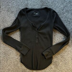 Aerie Ribbed Henley